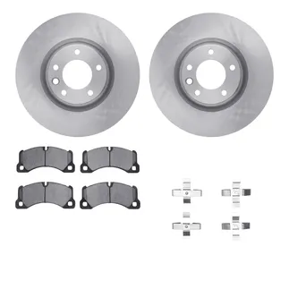 R1 Concepts WFWH1-02014 E- Line Series Brake Rotor W/ Ceramic Brake Pads & Hdw